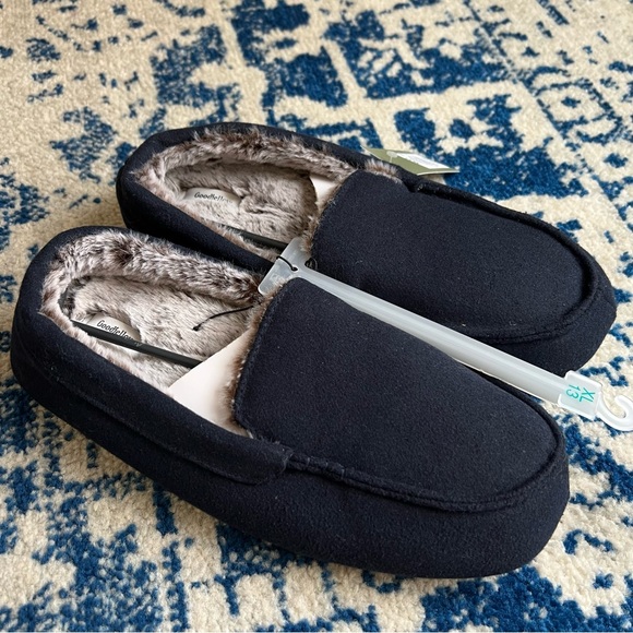 Goodfellow & Co Other - Men's Kairo Moccasin Slippers - Goodfellow & Co™ Navy